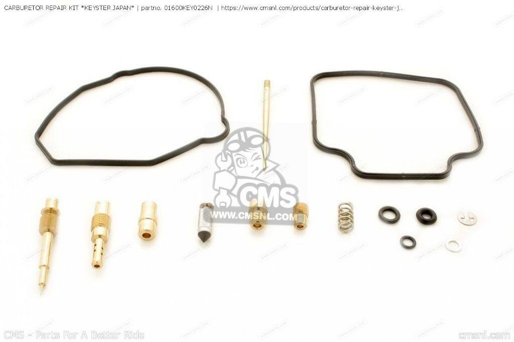 CMS シーエムエス CARBURETOR REPAIR KIT ’KEYSTER JAPAN’［01600KEY0226N］ HONDA...