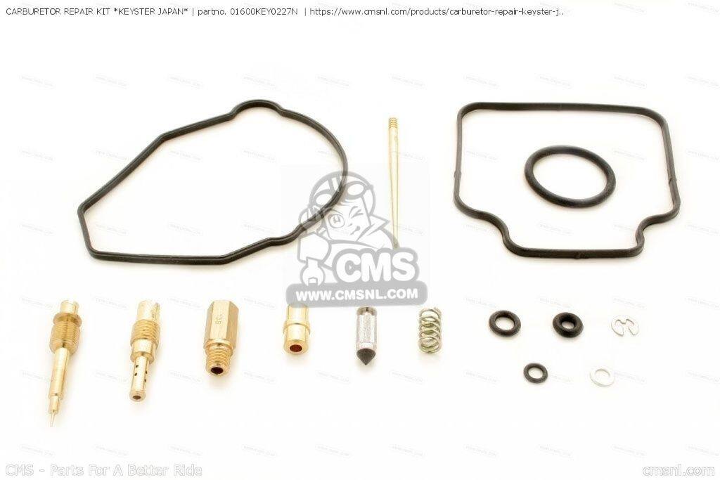 CMS シーエムエス CARBURETOR REPAIR KIT ’KEYSTER JAPAN’［01600KEY0227N］ HONDA...