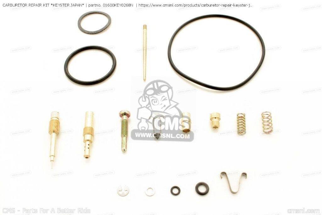 CMS シーエムエス CARBURETOR REPAIR KIT ’KEYSTER JAPAN’［01600KEY0268N］ HONDA ホンダ キャブレターオーバーホールキット 吸気関連 エンジン
