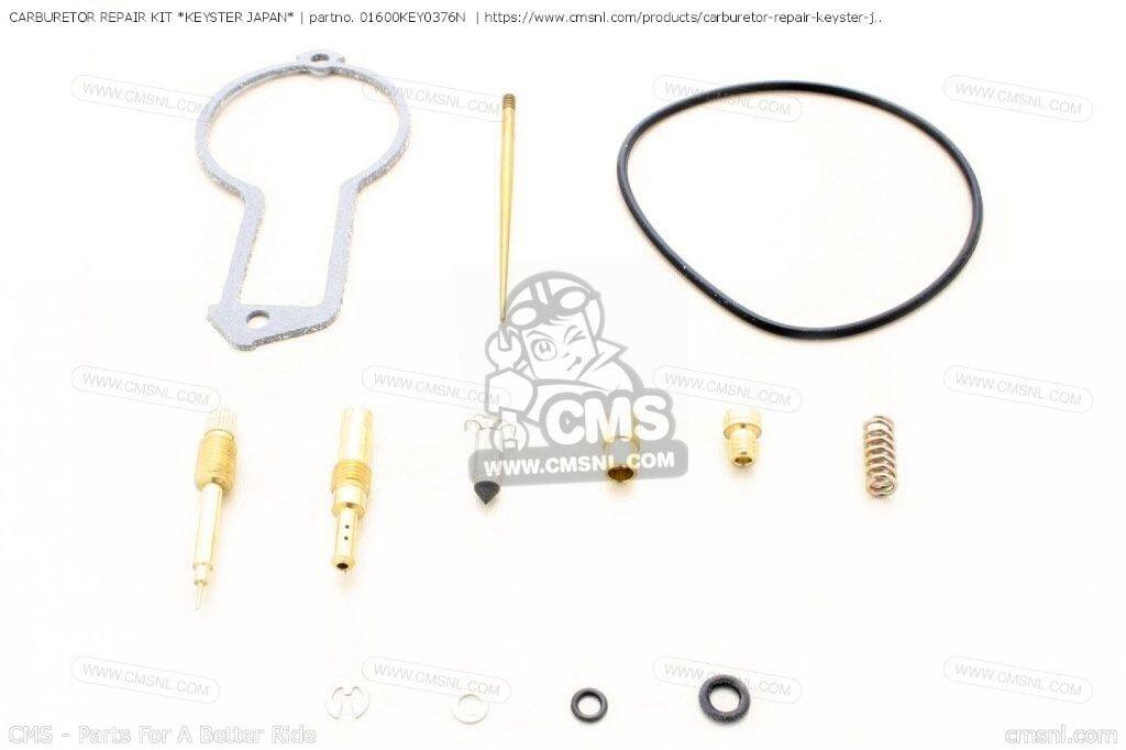 CMS シーエムエス CARBURETOR REPAIR KIT ’KEYSTER JAPAN’［01600KEY0376N］ HONDA ホンダ キャブレターオーバーホールキット 吸気関連 エンジン