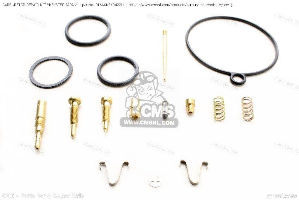 CMS シーエムエス CARBURETOR REPAIR KIT ’KEYSTER JAPAN’［01600KEY0422N］ HONDA...