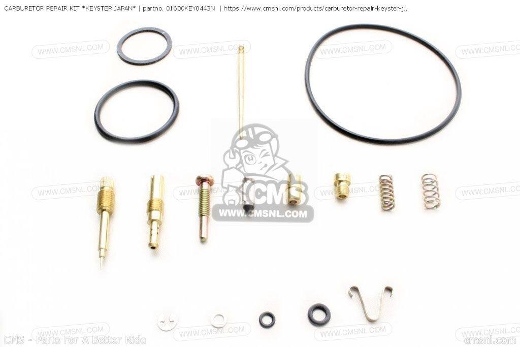 CMS シーエムエス CARBURETOR REPAIR KIT ’KEYSTER JAPAN’［01600KEY0443N］ HONDA...