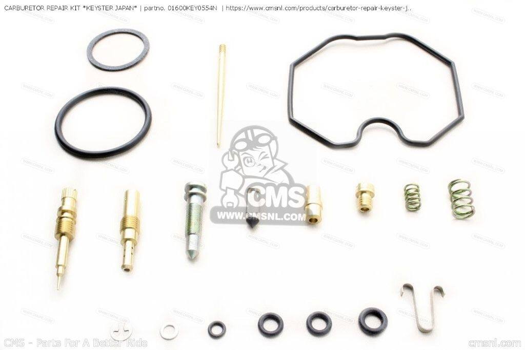 CMS シーエムエス CARBURETOR REPAIR KIT ’KEYSTER JAPAN’［01600KEY0554N］ HONDA...