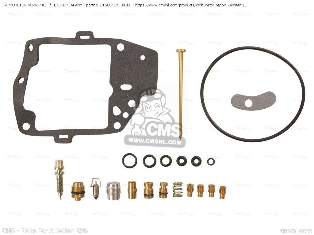 CMS シーエムエス CARBURETOR REPAIR KIT ’KEYSTER JAPAN’［01600KEY1043N］ GL100...