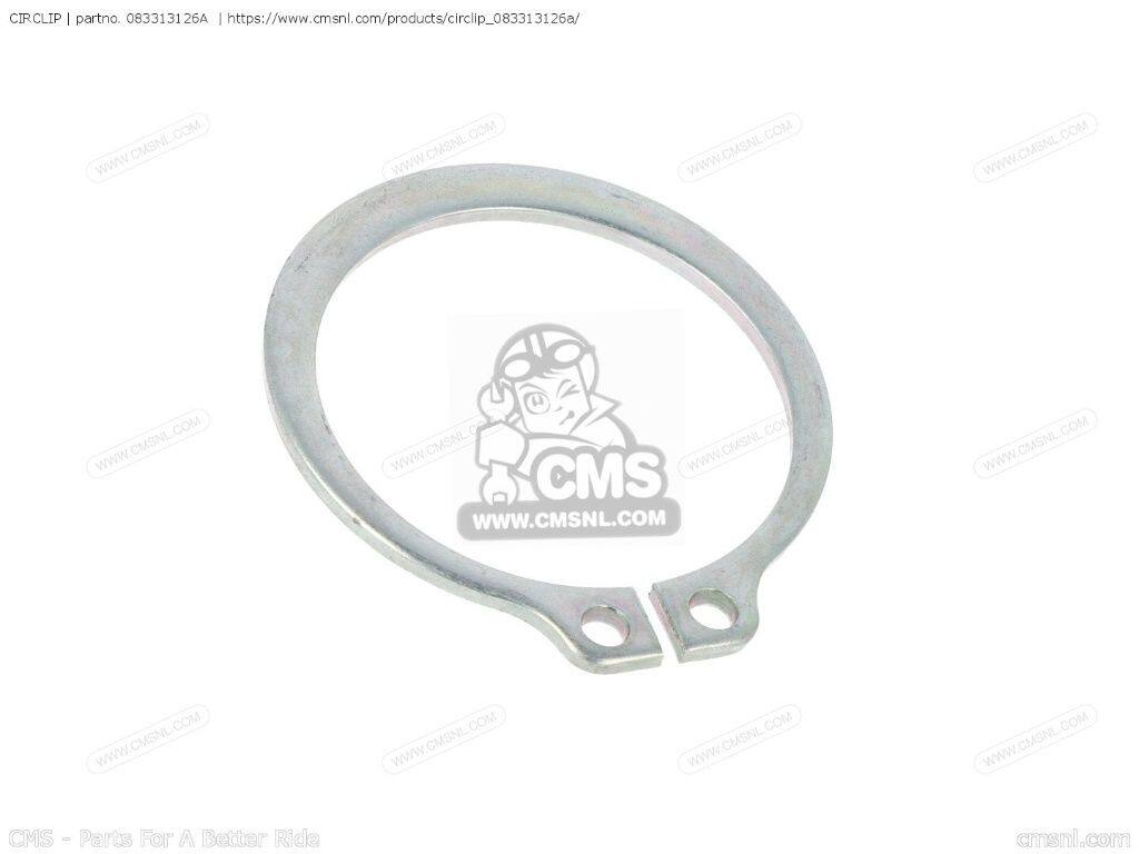 CMS シーエムエス CIRCLIP［083313126A］ AN650Z BURGMAN EXECUTIVE VL1500 BOULEVARD C90 VL1500T VS1400 S83 VS1400GLP INTRUDER SUZUKI スズキ クリップ・プッシュリベット