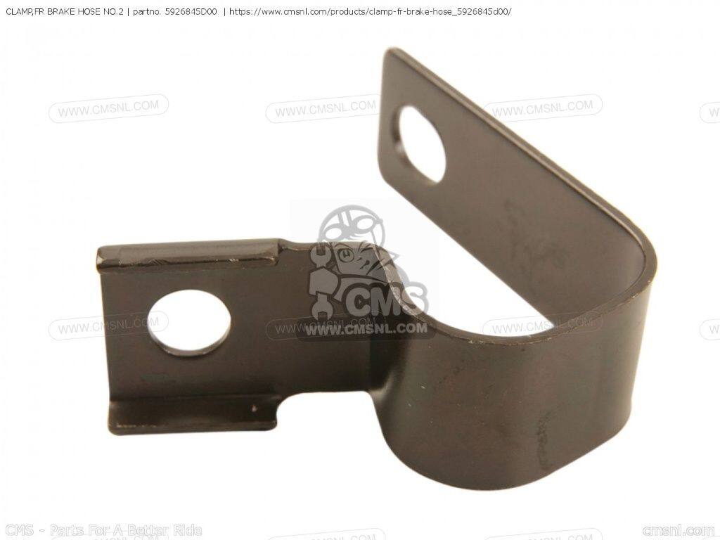 CMS シーエムエス CLAMP，FR BRAKE HOSE NO.2［5926845D00］ GS500 GS500F GSF600 ...