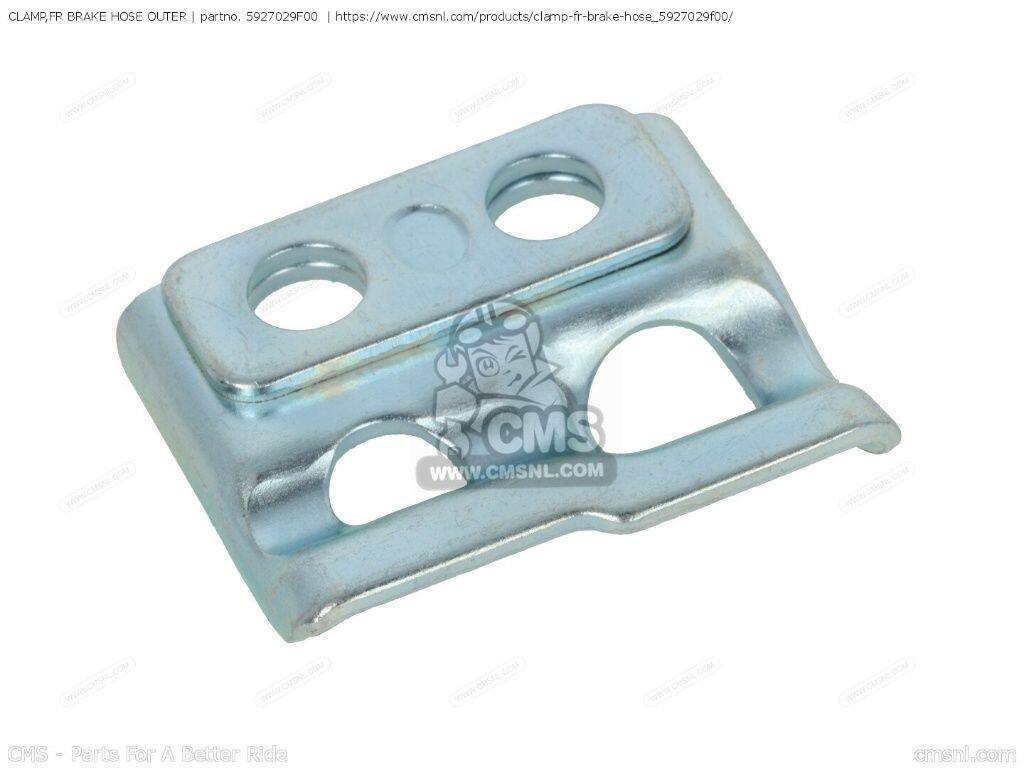 CMS シーエムエス CLAMP，FR BRAKE HOSE OUTER［5927029F00］ DR-Z400SM SUZUKI スズキ その他ブレーキパーツ ブレーキ