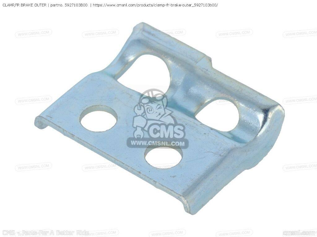 CMS シーエムエス CLAMP，FR BRAKE OUTER［5927103B00］ RM85 LW SW & RM85L SUZUKI スズキ その他ブレーキパーツ ブレーキ