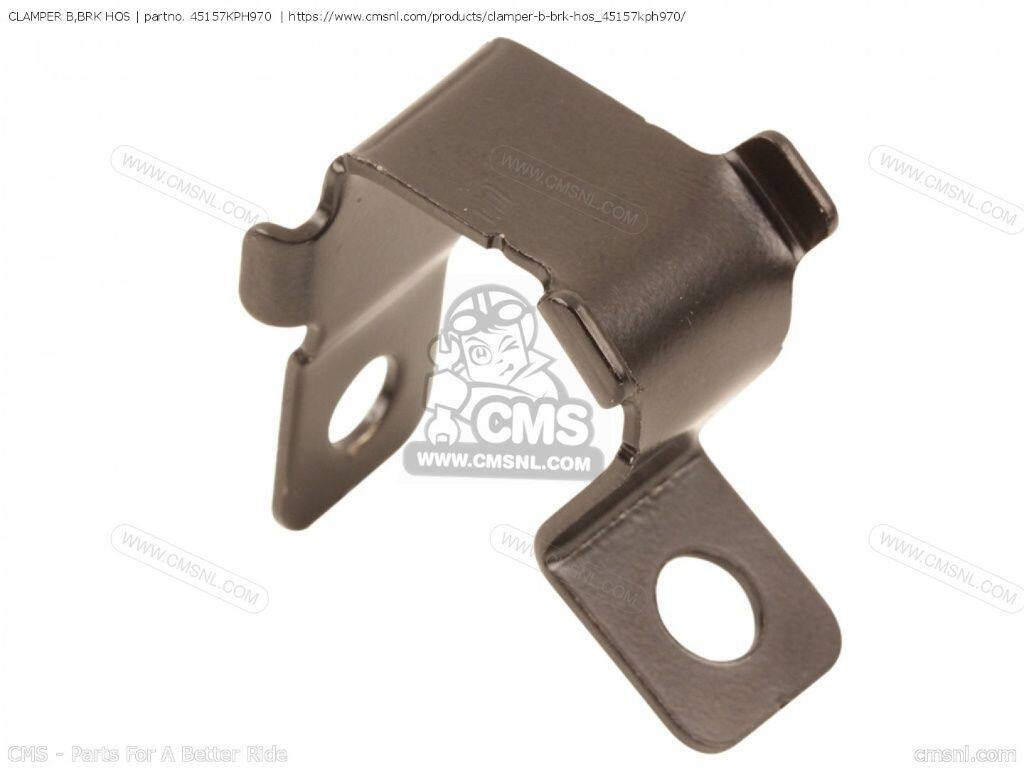 CMS シーエムエス CLAMPER B，BRK HOS［45157KPH970］ ANF125 INNOVA ANF125A ANF125T HONDA ホンダ ブレーキホース・クラッチホース ブレーキ