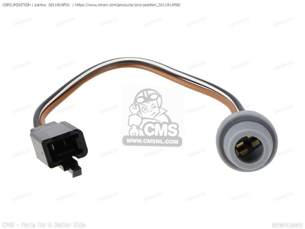 CMS シーエムエス CORD，POSITION［3611819F00］ SV650AUA SV650AXA SV650A SV650AAUXAXAU SV650XA SUZUKI スズキ ヘッドライト 灯火類 電装系