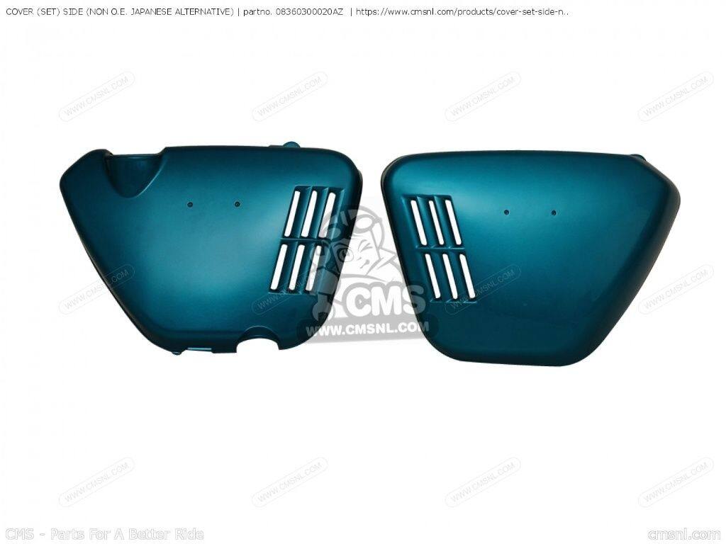 CMS シーエムエス COVER (SET) SIDE［08360300020AZ］ CB750K0 FOUR AUSTRALIA ENGLAND EUROPEAN DIRECT SALES FRANCE GENERAL EXPORT GERMANY NETHERLANDS HONDA ホンダ その他外装オプション・補修部品 外装