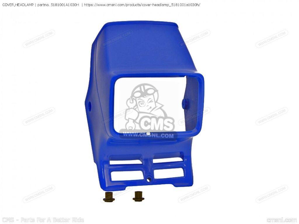 CMS シーエムエス COVER，HEADLAMP［5181001A1030H］ TS125R TS125X TS125XU SUZUK...