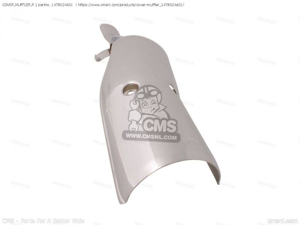 CMS シーエムエス COVER，MUFFLER，R［1478024A01］ GV1400GC CAVALCADE GV1400GD GV1400GT SUZUKI スズキ その他マフラーオプション・補修部品 マフラー