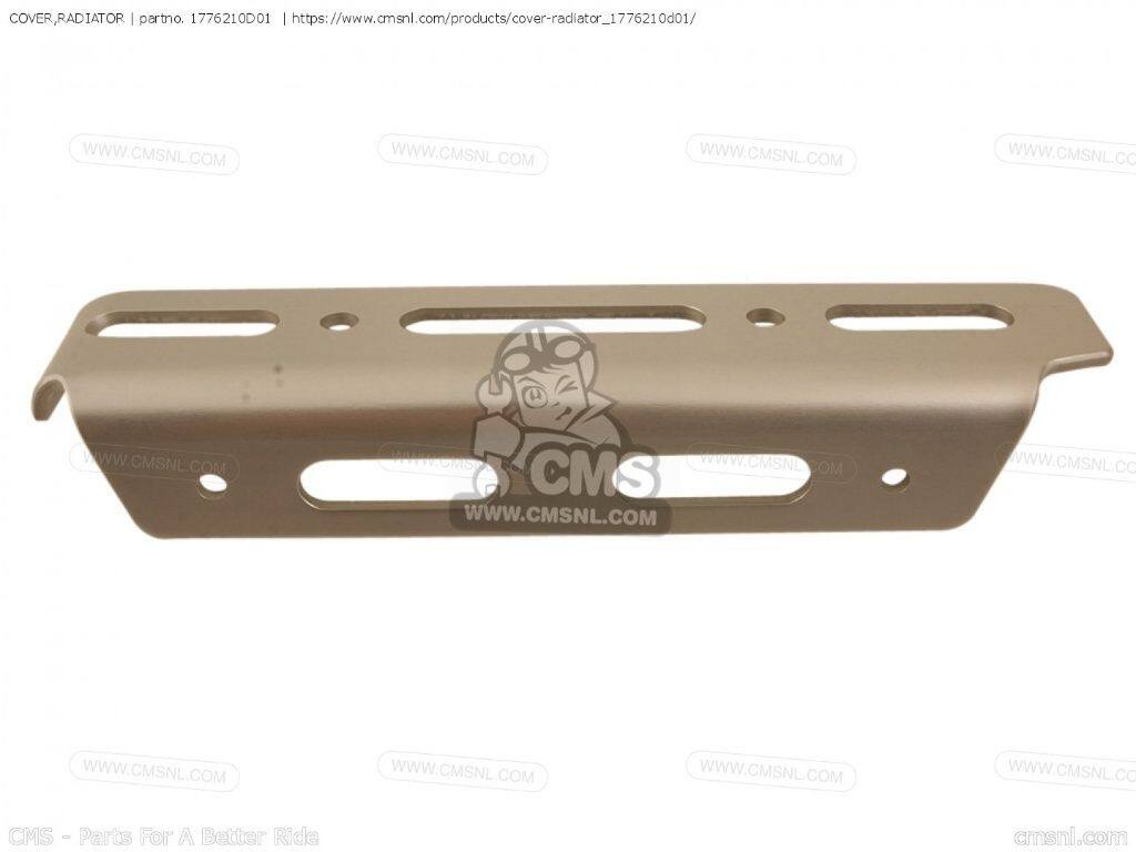 CMS シーエムエス COVER，RADIATOR［1776210D01］ GSF400 BANDIT SUZUKI スズキ ラ...