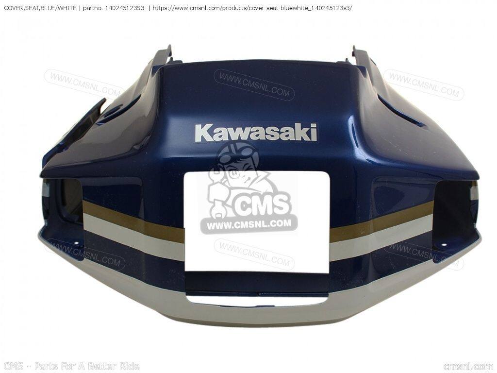 CMS シーエムエス COVER，SEAT，BLUE/WHITE［140245123S3］ ZX1000B2 KAWASAKI カワサキ シート シート関連 外装