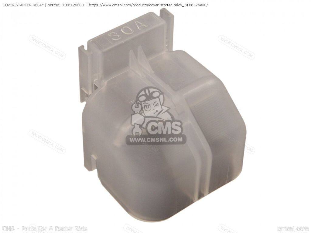 CMS シーエムエス COVER，STARTER RELAY［3186126E00］ SUZUKI スズキ リレー 電装系