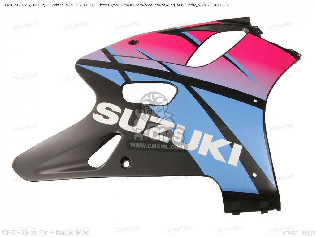 ■商品概要互換純正品番：9440717E0033J■詳細説明【世界中の名車を蘇らせるCMS。あなたの愛車に、再び命を吹き込みませんか？】「メーカー廃盤(ご相談パーツ)で修理を諦めていた...」「オークションで出所不明の中古品を買うより、安心できる新品が欲しい...」そんなクラシックバイク・絶版車オーナーの救世主となるのが、オランダに本拠を置く世界最大級のパーツサプライヤー「CMS」です。1948年の名車から最新モデルまで、圧倒的なラインナップで、あなたの愛車への情熱とレストアを強力にサポートします。■幻のパーツが手に入る！高品質なリプロパーツの感動CMSの最大の魅力は、貴重なデッドストック純正部品だけでなく、すでに供給が途絶えたマフラーや電装系などの重要部品を、オリジナルの寸法や外観に合わせて精巧に復元した「高品質リプロダクションパーツ(代替品)」を豊富に扱っている点です。■プロフェッショナルな部品探しの醍醐味CMSの商品は、プロのメカニックが愛用する「パーツリスト(展開図)」をベースに厳密に管理されています。そのため、商品名が「DIAGRAM(図解)」とだけ表記され、詳細な説明文がない、まさに玄人向けの実用的な仕様となっています。ご注文の際は、宝探しのように必ずご自身の愛車の「メーカー純正パーツリスト」を開き、記載されている『純正部品番号(OEM品番)』と本ページの品番が完全に一致しているかをご自身でご確認ください。■注意点※海外メーカーの製品は、納期が不安定な場合がございます。※商品画像はイメージです。実際の商品と異なる場合がございます。※メーカー都合により商品の仕様変更がある場合がございます。ご了承ください。※性能向上や他車との統合・共通化など様々な理由により、メーカーが発売当初とは異なる部品を代替部品(統合部品)として使用する場合があります。※メーカーでは元の部品に相当するとみなしている為、旧品番でご注文頂いた場合でも代替部品(統合部品)へ自動的に変更される場合があります。　※受注後のキャンセル、返品、都合交換はできません。予めご了承ください。■適合車種GSXR750W&ensp;GSXR750W 年式: 92-95