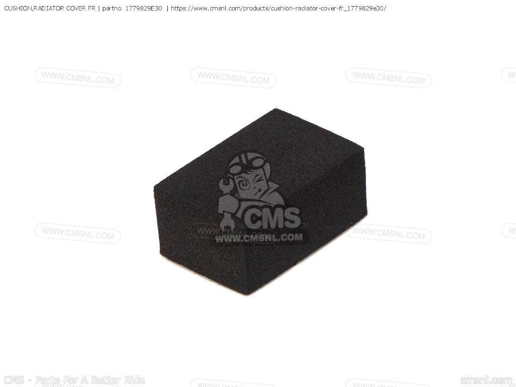 CMS シーエムエス CUSHION，RADIATOR COVER FR［1779829E30］ AN650 BURGMAN AN650Z EXECUTIVE GSX-S750AAZWQZQZ GSX-S750AZ GSX-S750AZA GSX-S750AZAWQWQZUQUQZ JR50 RMX250R SV650AXA SV650AAUXAXAU SUZUKI スズキ ガソリンタンクマウント タンク関連 外装