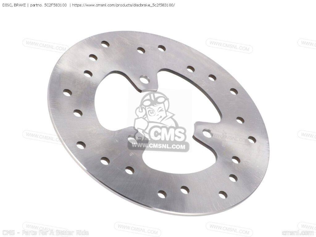 CMS シーエムエス DISC， BRAKE［5C2F583100］ CS50 CS50M CS50Z YN50 YN50F YN50FM YN50FU YN50M YAMAHA ヤマハ ブレーキディスクローター ブレーキ