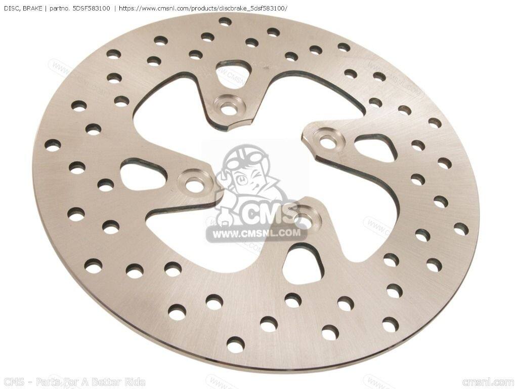 CMS シーエムエス DISC， BRAKE［5DSF583100］ YP125 YP125D YP125E YP125R YP150D YP180E YAMAHA ヤマハ ブレーキディスクローター ブレーキ
