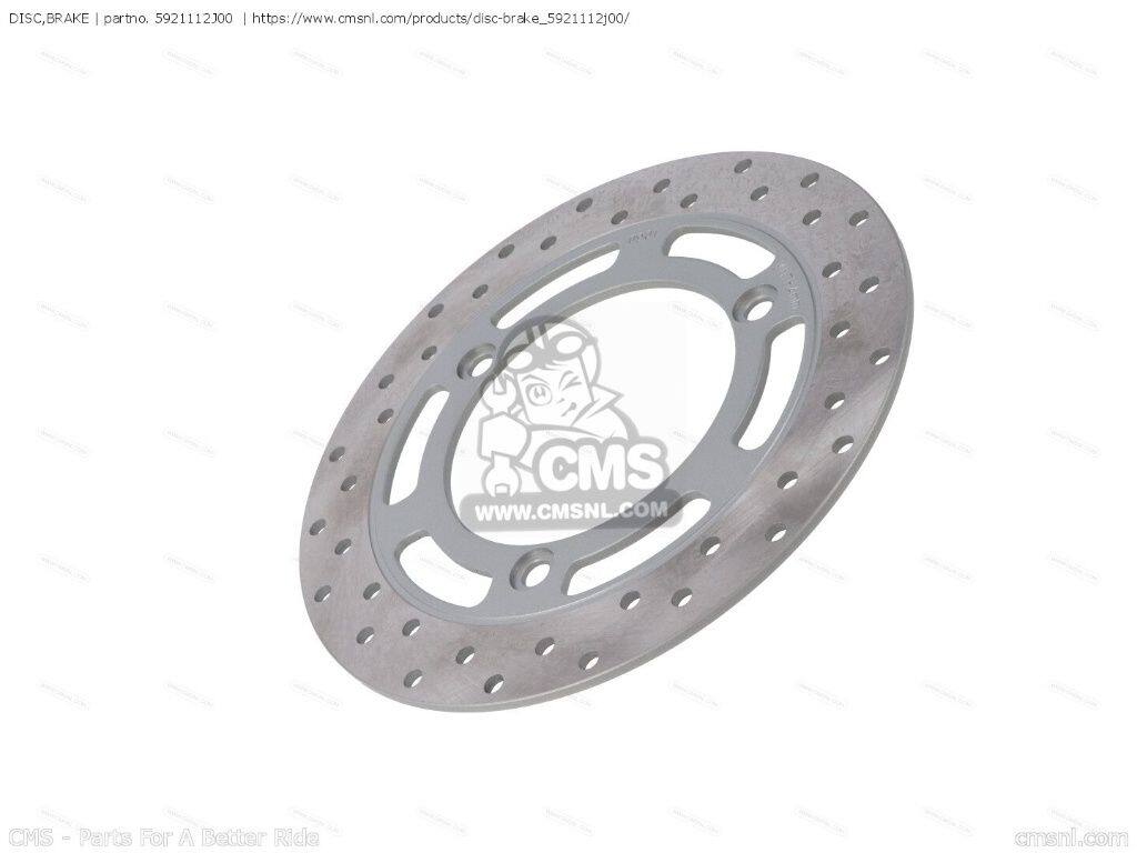 CMS シーエムエス DISC，BRAKE［5921112J00］ UH125A BURGMAN UH200A SUZUKI スズキ ブレーキディスクローター ブレーキ