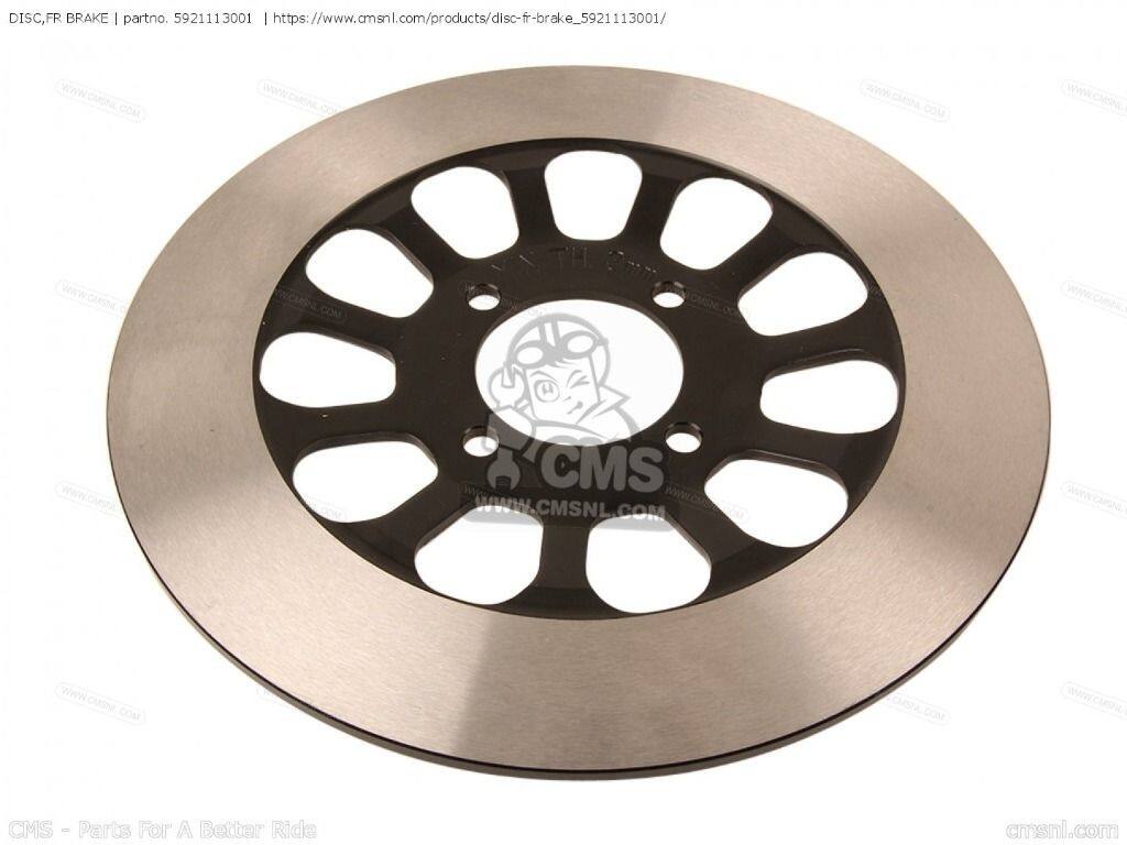 CMS シーエムエス DISC，FR BRAKE［5921113001］ GN125 GN125E GN125U GS125 GS125...