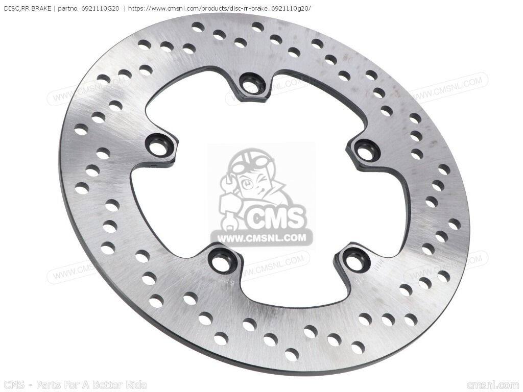 CMS シーエムエス DISC，RR BRAKE［6921110G20］ AN650 BURGMAN AN650Z EXECUTIVE SUZUKI スズキ ブレーキディスクローター ブレーキ