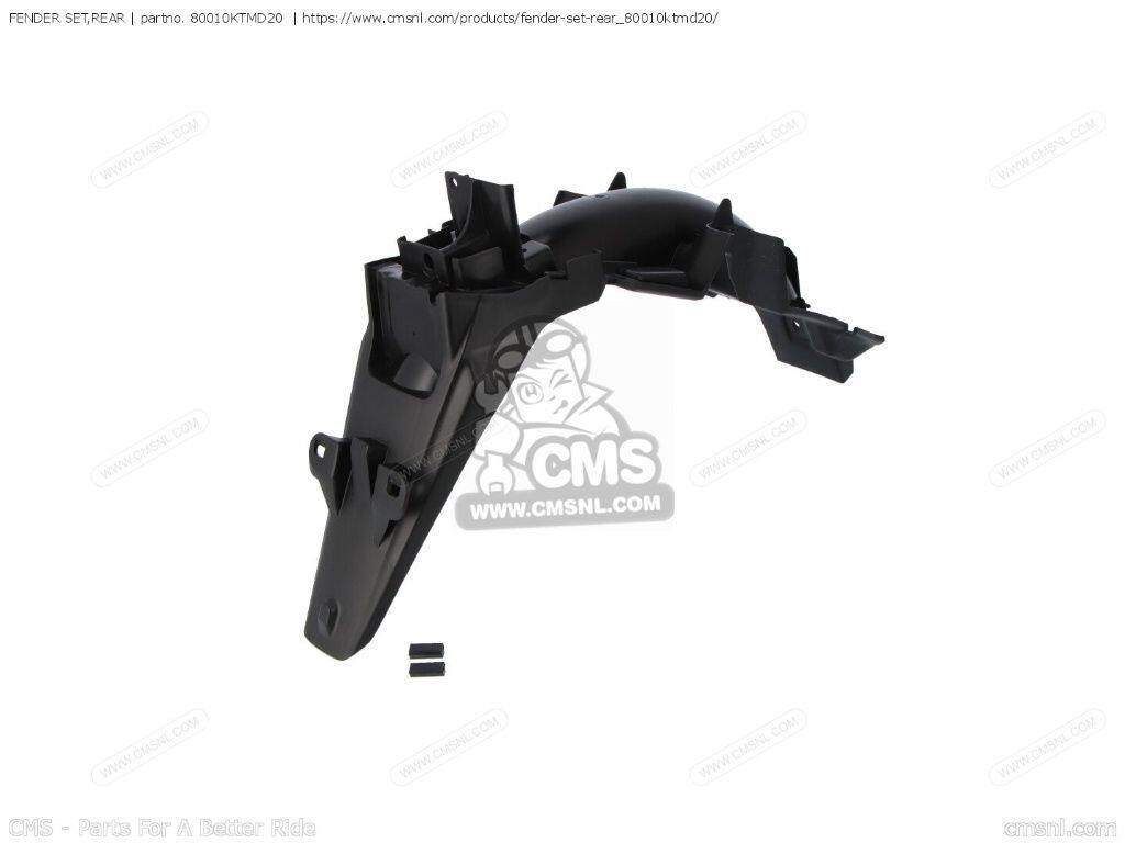 CMS シーエムエス FENDER SET，REAR［80010KTMD20］ ANF125 INNOVA ANF125A HONDA ホンダ リアフェンダー フェンダー関連 外装