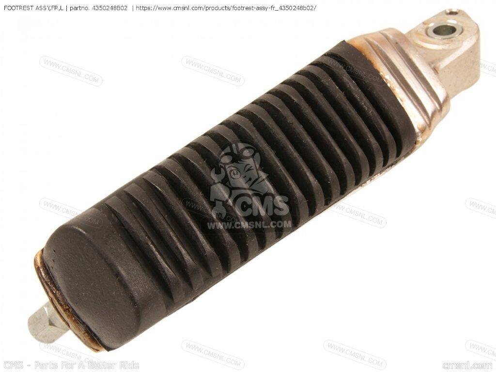 CMS シーエムエス FOOTREST ASSY，FR，L［4350248B02］ GSX1100F SUZUKI スズキ フットペグ ステップ 足回り