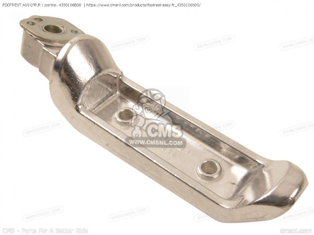 CMS シーエムエス FOOTREST ASSY，FR，R［4350106B00］ GSXR1100 SUZUKI スズキ フットペグ ステップ 足回り