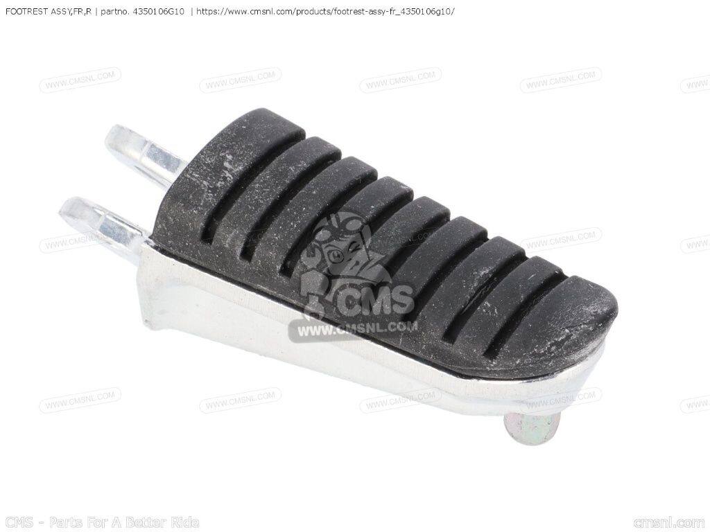 CMS シーエムエス FOOTREST ASSY，FR，R［4350106G10］ DL1000 VSTROM SUZUKI スズキ フットペグ ステップ 足回り