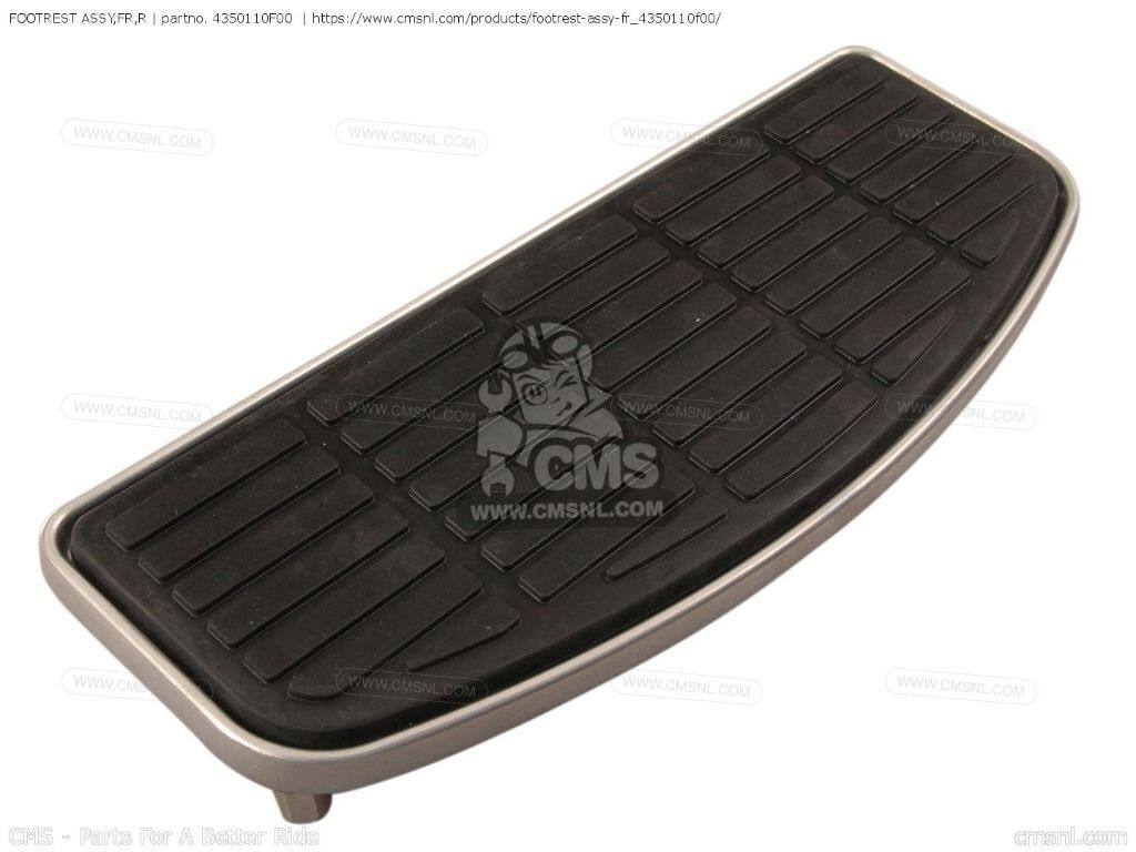CMS シーエムエス FOOTREST ASSY，FR，R［4350110F00］ VL1500 INTRUDER VL1500B SUZUKI スズキ フットペグ ステップ 足回り