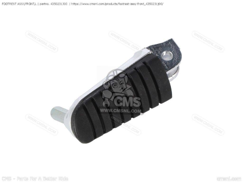 CMS シーエムエス FOOTREST ASSY，FRONT，L［4350231J00］ DL1000AXA V-STROM DL1000A VSTROM SUZUKI スズキ フットペグ ステップ 足回り