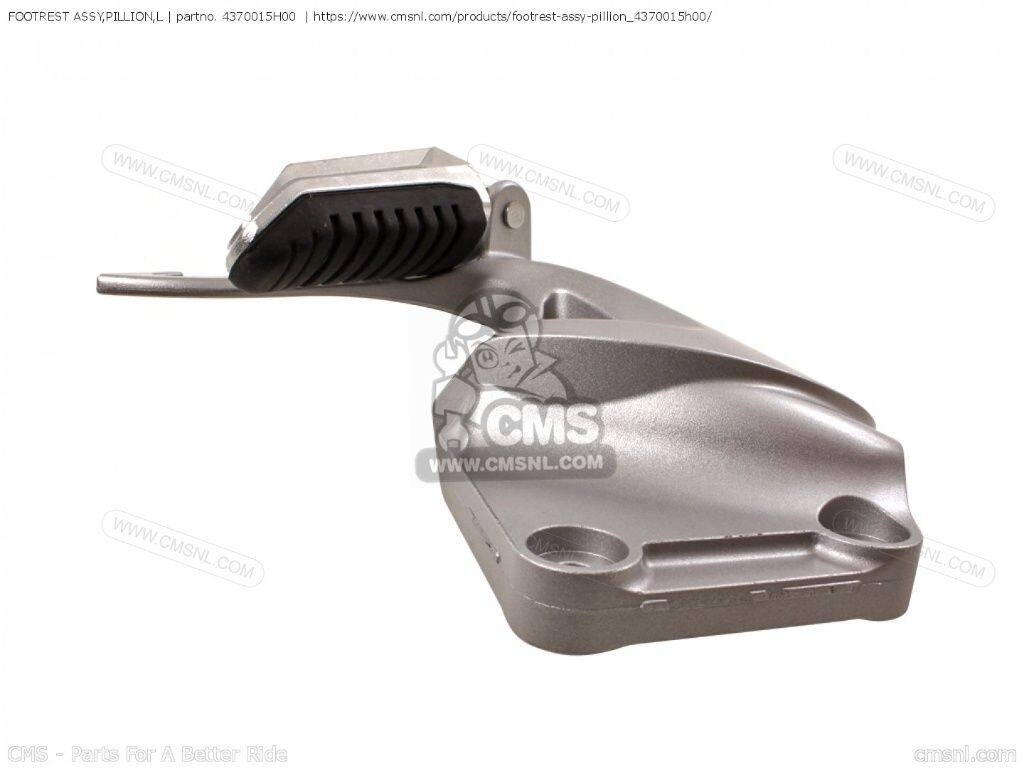 CMS シーエムエス FOOTREST ASSY，PILLION，L［4370015H00］ GSX1300R HAYABUSA GSX1300RA SUZUKI スズキ フットペグ ステップ 足回り
