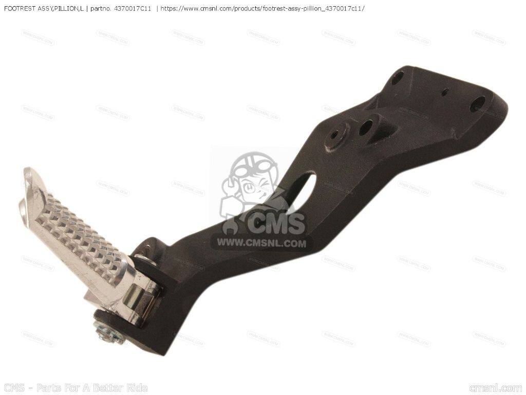 CMS シーエムエス FOOTREST ASSY，PILLION，L［4370017C11］ GSXR750 SUZUKI スズキ フットペグ ステップ 足回り