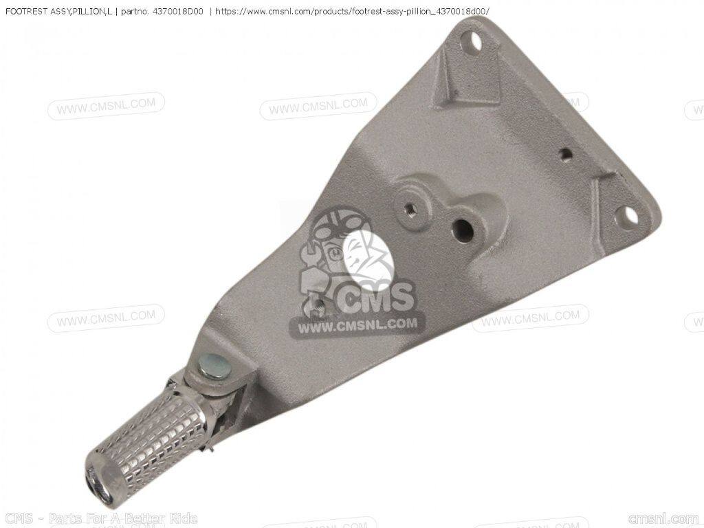 CMS シーエムエス FOOTREST ASSY，PILLION，L［4370018D00］ GSXR750 SUZUKI スズキ タンデムステップ・タンデムブラケット ステップ 足回り