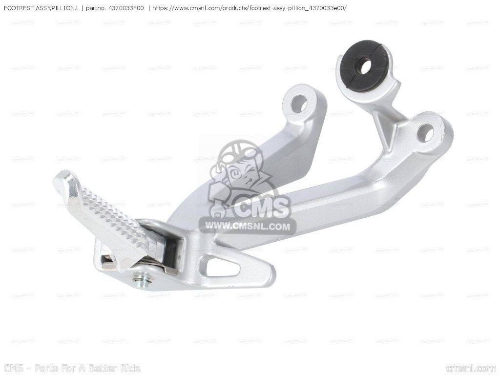 CMS シーエムエス FOOTREST ASSY，PILLION，L［4370033E00］ GSXR600 GSXR750 SUZUKI スズキ フットペグ ステップ 足回り