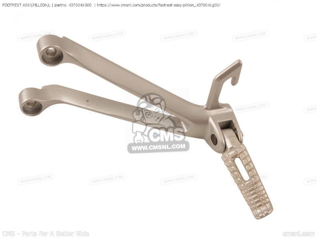 CMS シーエムエス FOOTREST ASSY，PILLION，L［4370041G00］ GSXR1000 SUZUKI スズキ タンデムステップ・タンデムブラケット ステップ 足回り
