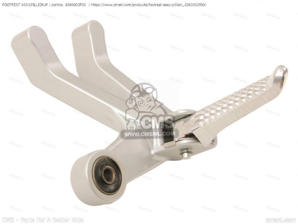CMS シーエムエス FOOTREST ASSY，PILLION，R［4360002F00］ TL1000S SUZUKI スズキ フットペグ ステップ 足回り