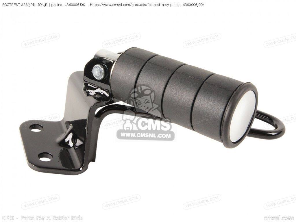 CMS シーエムエス FOOTREST ASSY，PILLION，R［4360006J00］ VL1500BT INTRUDER VL1500T SUZUKI スズキ フットペグ ステップ 足回り
