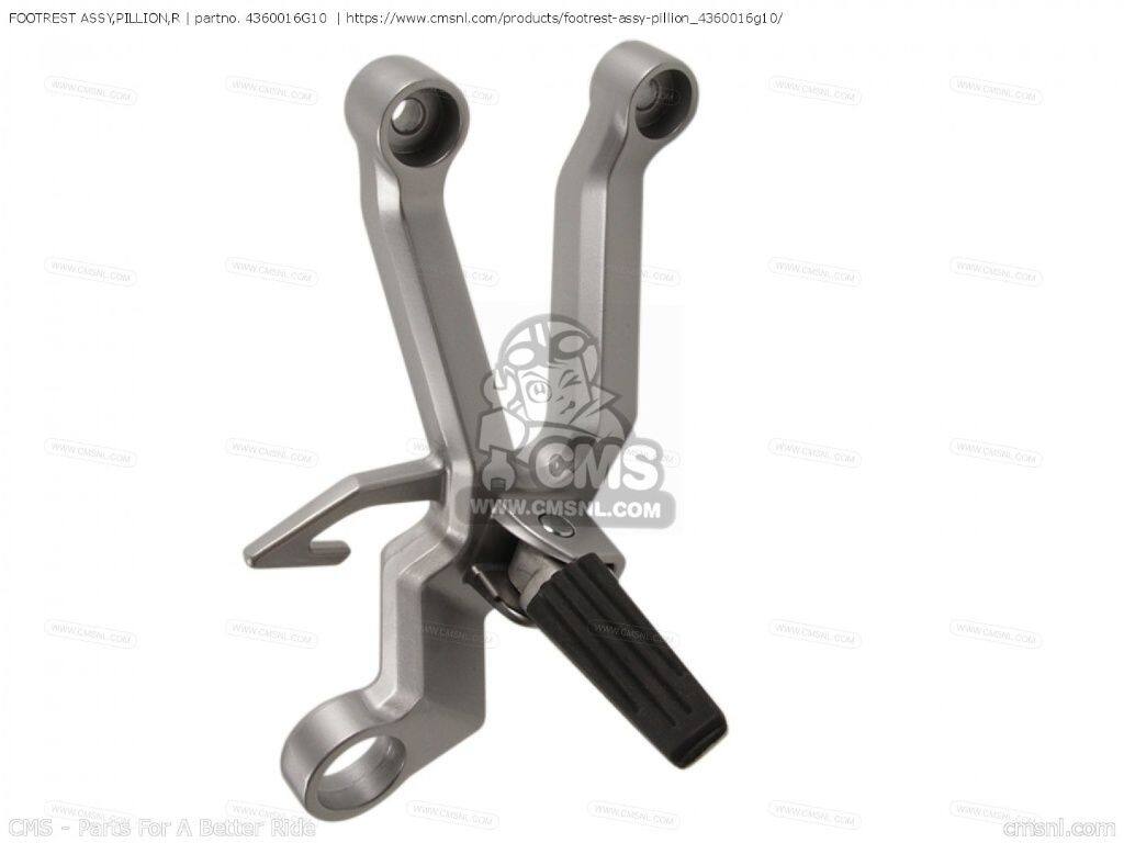 CMS シーエムエス FOOTREST ASSY，PILLION，R［4360016G10］ SV1000 SV1000S SUZUKI スズキ フットペグ ステップ 足回り
