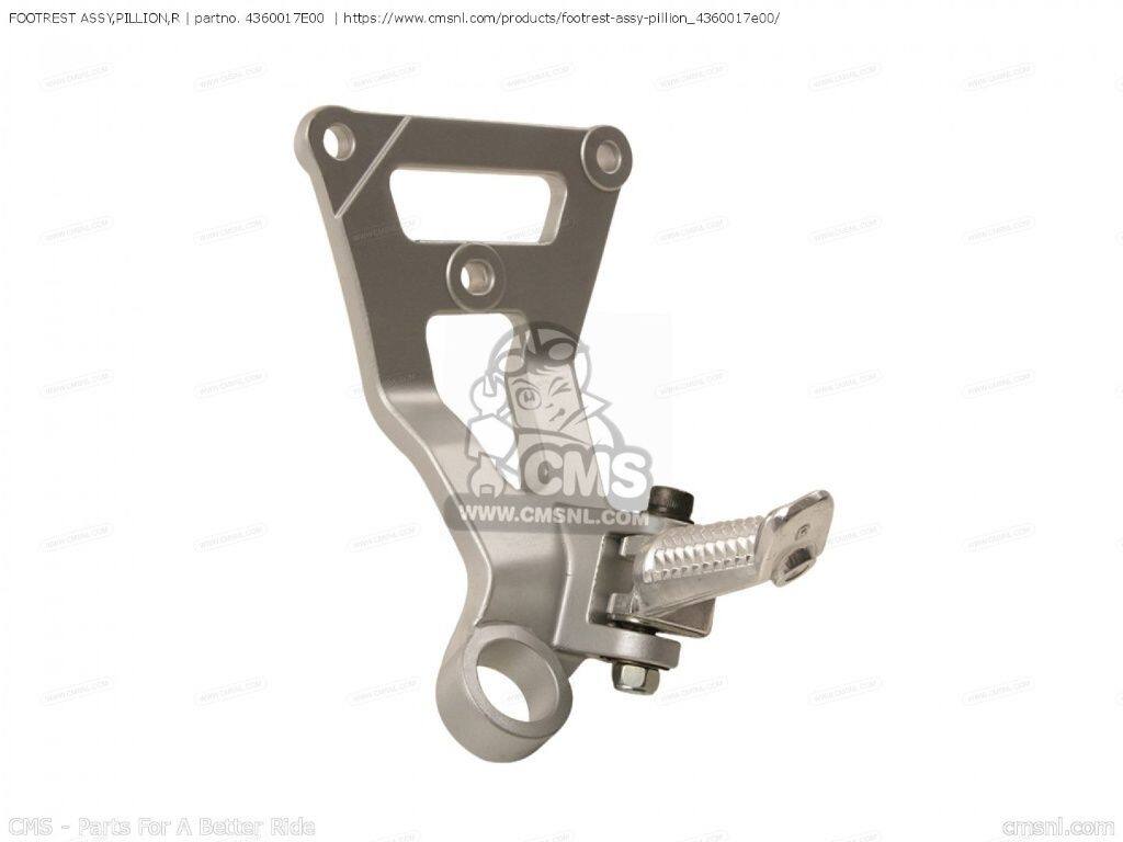 CMS シーエムエス FOOTREST ASSY，PILLION，R［4360017E00］ GSXR600W GSXR750W SUZUKI スズキ フットペグ ステップ 足回り