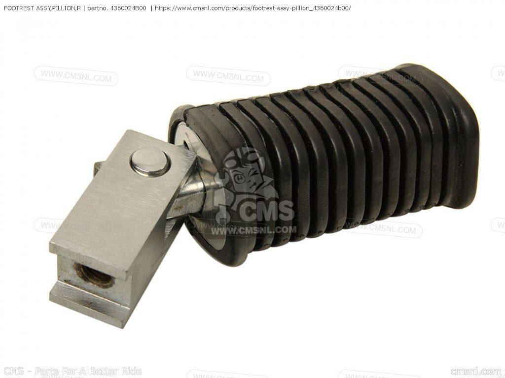 CMS シーエムエス FOOTREST ASSY，PILLION，R［4360024B00］ LS650 BOULEVARD S40 SAVAGE LS650F LS650P SUZUKI スズキ フットペグ ステップ 足回り
