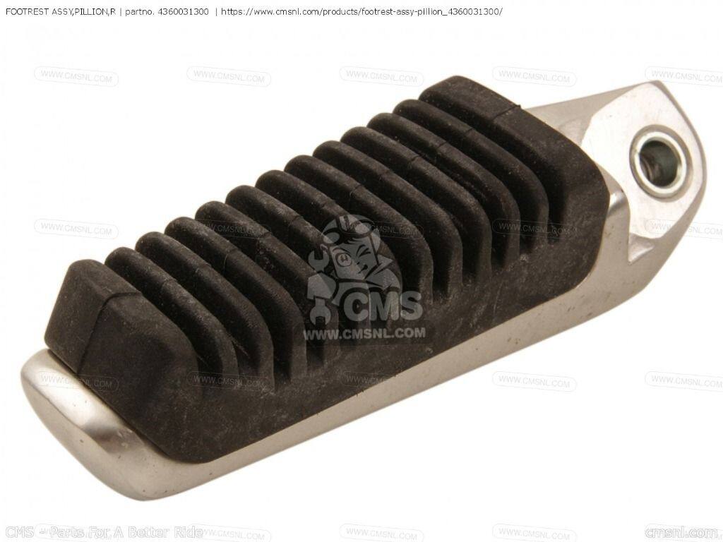CMS シーエムエス FOOTREST ASSY，PILLION，R［4360031300］ SUZUKI スズキ フットペグ ステップ 足回り