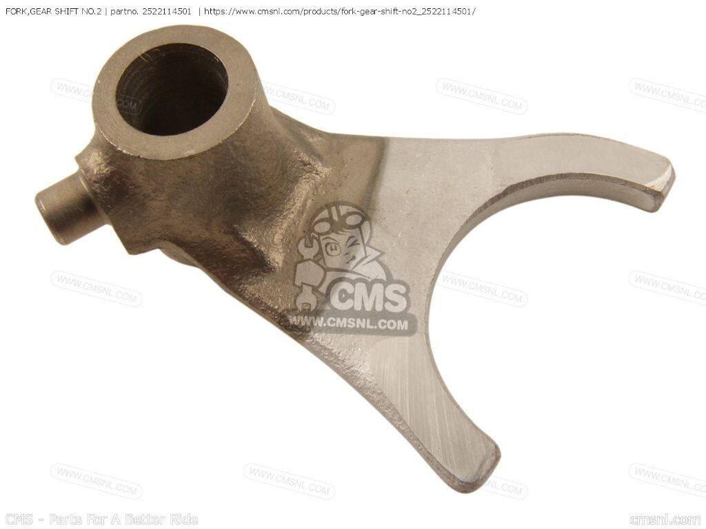 CMS シーエムエス FORK，GEAR SHIFT NO.2［2522114501］ RM125 SUZUKI スズキ ミッ...