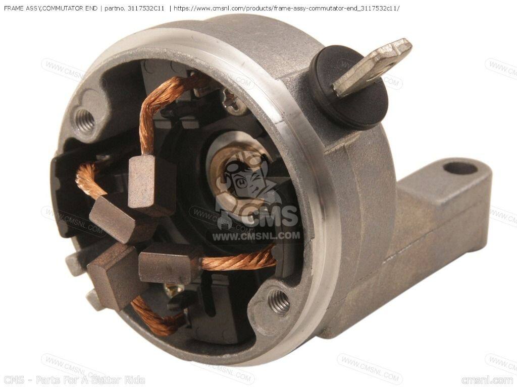 CMS シーエムエス FRAME ASSY，COMMUTATOR END［3117532C11］ GSF600 GSF600S BANDIT GSF600SU GSF600U GSX600F KATANA GSX600FU SUZUKI スズキ フレーム