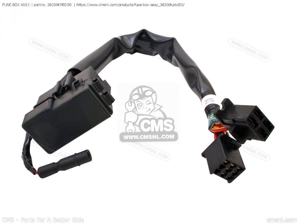 CMS シーエムエス FUSE BOX ASSY.［38200KPBD50］ NSS250 JAZZ NSS250A HONDA ホンダ ヒューズホルダー・ヒューズボックス 電装系