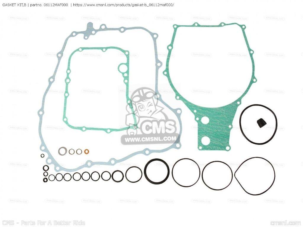 CMS シーエムエス GASKET KIT，B (NAS)［06112MAF000］ GL1500A GOLDWING ASPENCADE 1996T SWEDEN / KPH GL1500I INTERSTATE GL1500SE SPECIAL EDITION HONDA ホンダ エンジンガスケット エンジンパーツ エンジン