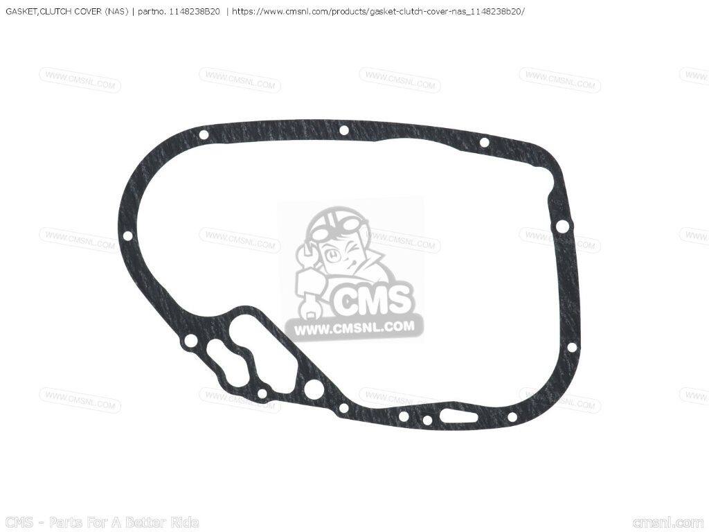 CMS シーエムエス GASKET，CLUTCH COVER (NAS)［1148238B20］ VL1500 BOULEVARD C9...