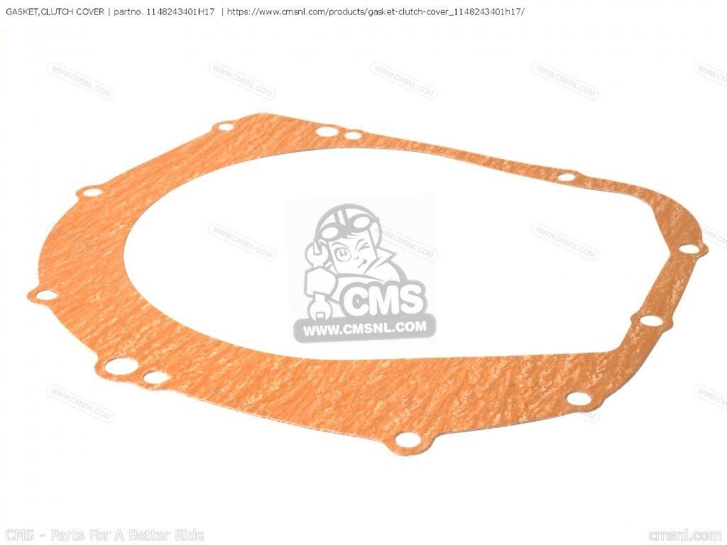 CMS シーエムエス GASKET，CLUTCH COVER (NAS)［1148243401H17］ GS550ES GS550ESE...